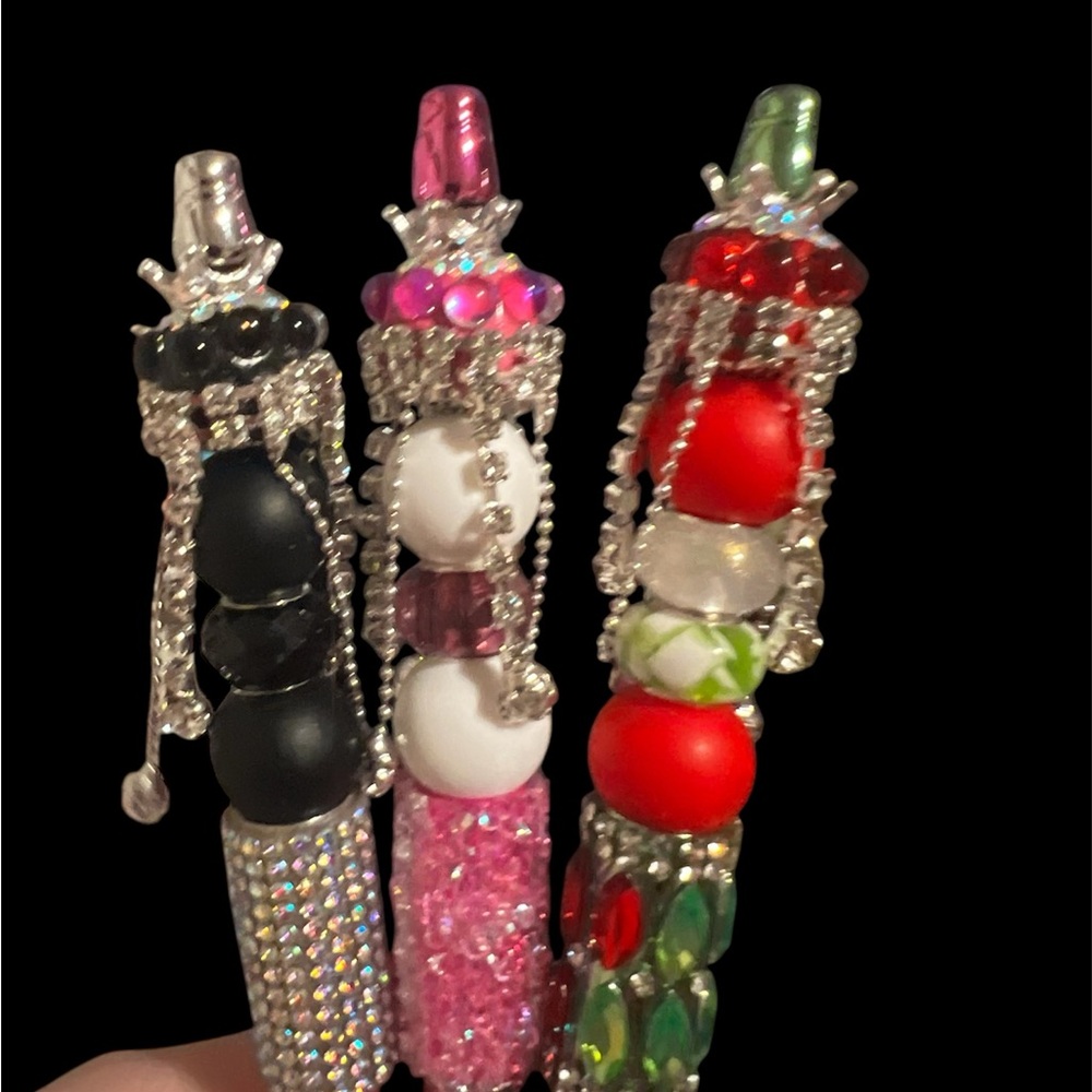Colorful Beaded Princess Pens choose 1